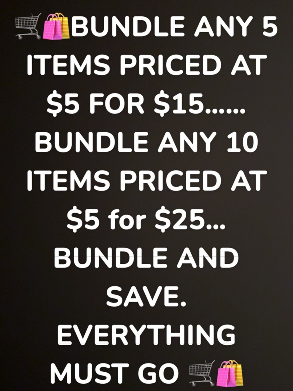 Bundle Offer - Mixed Electronics Accessories (Black)